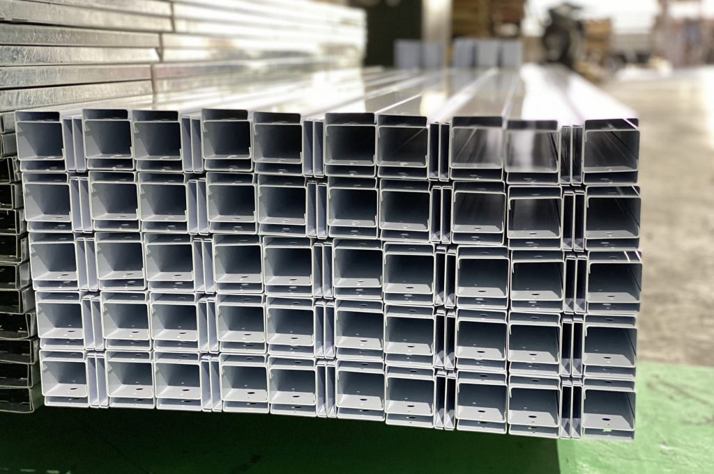 Voltecx products: Metal cable trunkings for wiring installations.